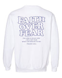 Faith Over Fear Comfort Color Sweatshirt