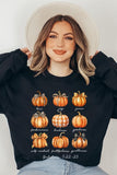 christian Fruits of The Spirit Pumpkin fall Graphic Sweatshirts-angelic