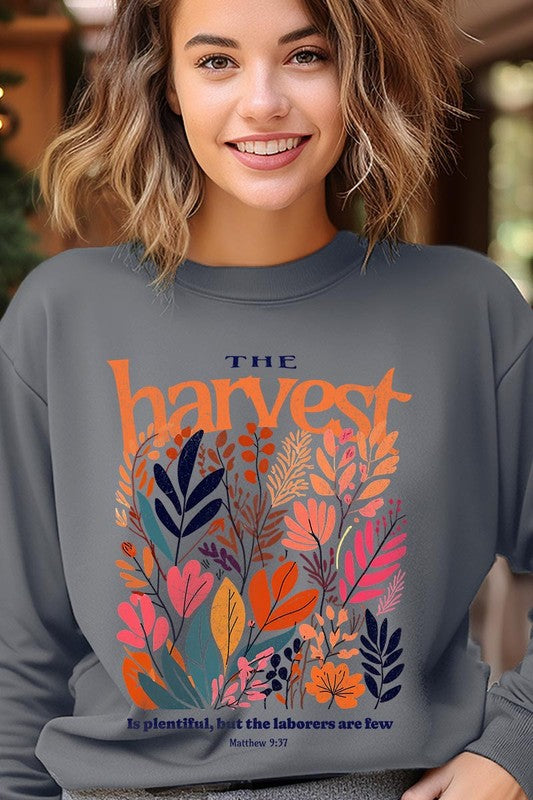 The Harvest Christian Graphic Fleece Sweatshirts