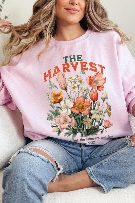 The Harvest Christian Graphic Fleece Sweatshirts