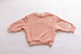 soft christian Affirmation Words Toddler Crewnecks -Angelic