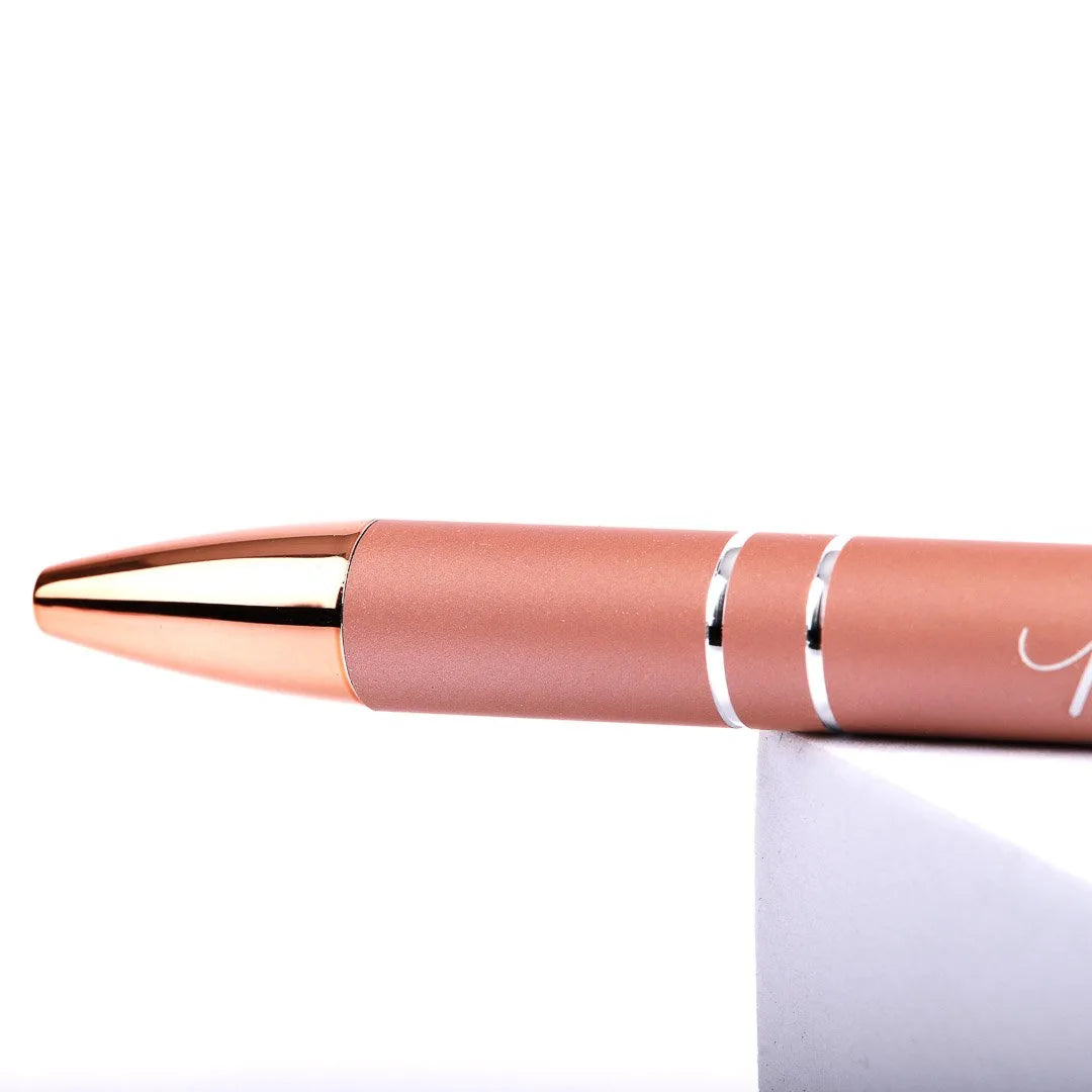 Pack of two Pray Wait Trust Rose Gold Pens With Stylus Tip