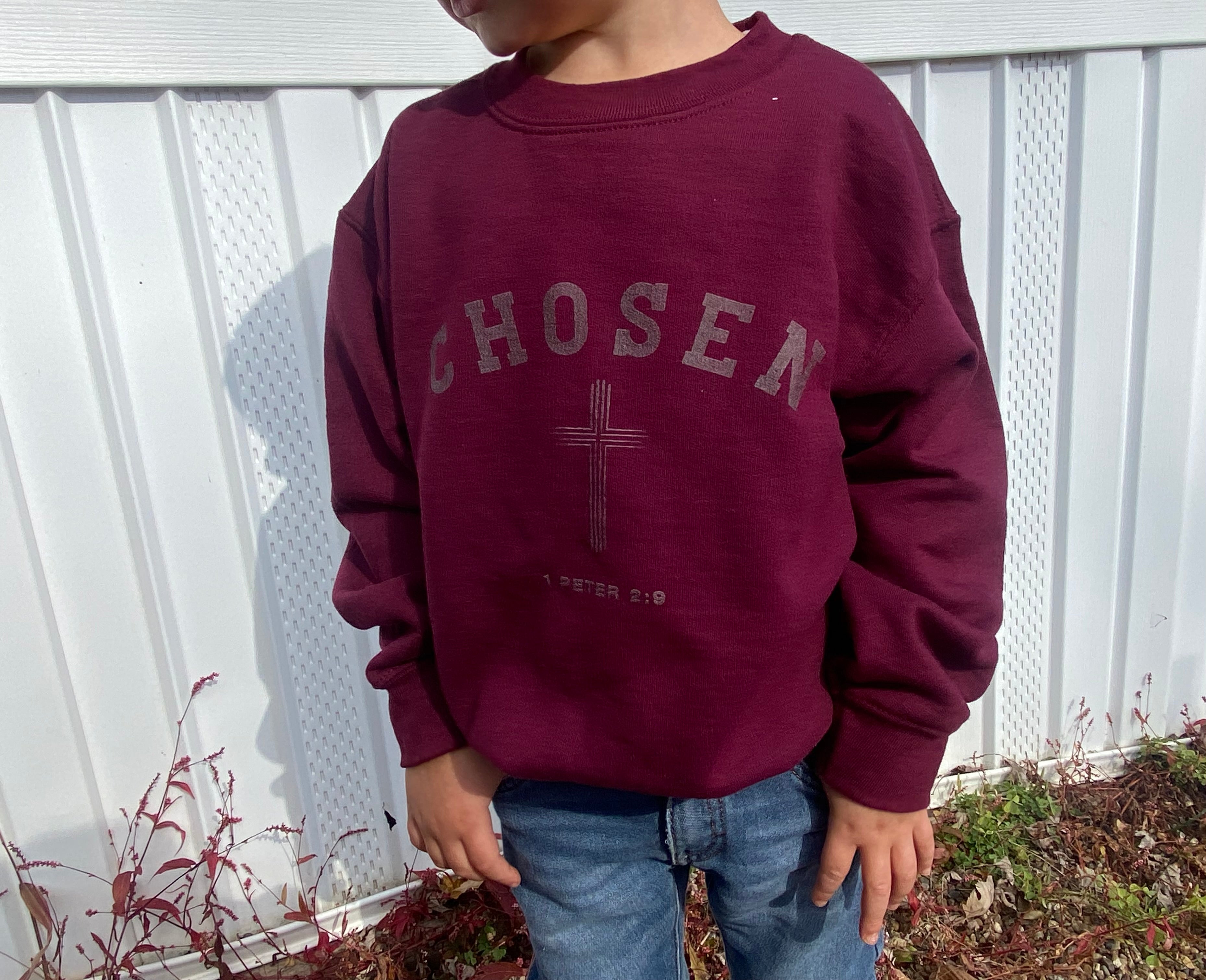 Youth chosen sweatshirt