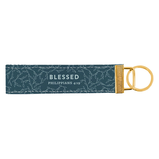 christian Blessed Keychain Wristlet-Angelic