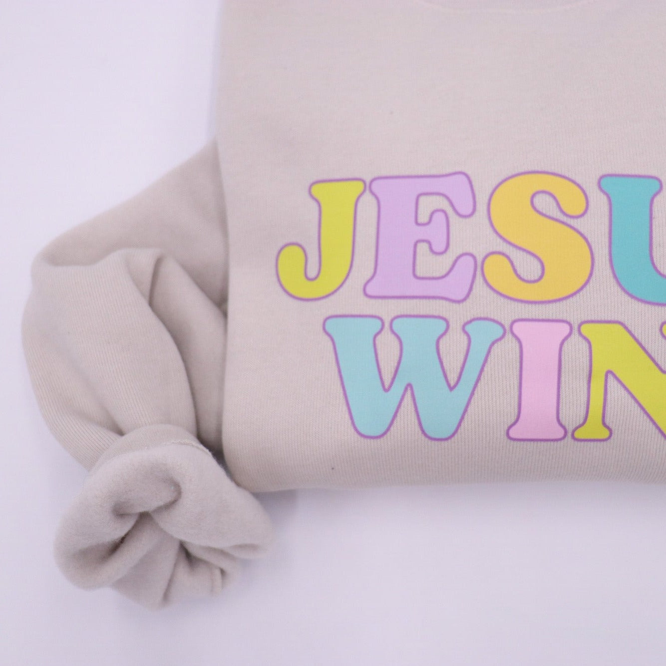 Jesus Wins Adult Sweatshirt