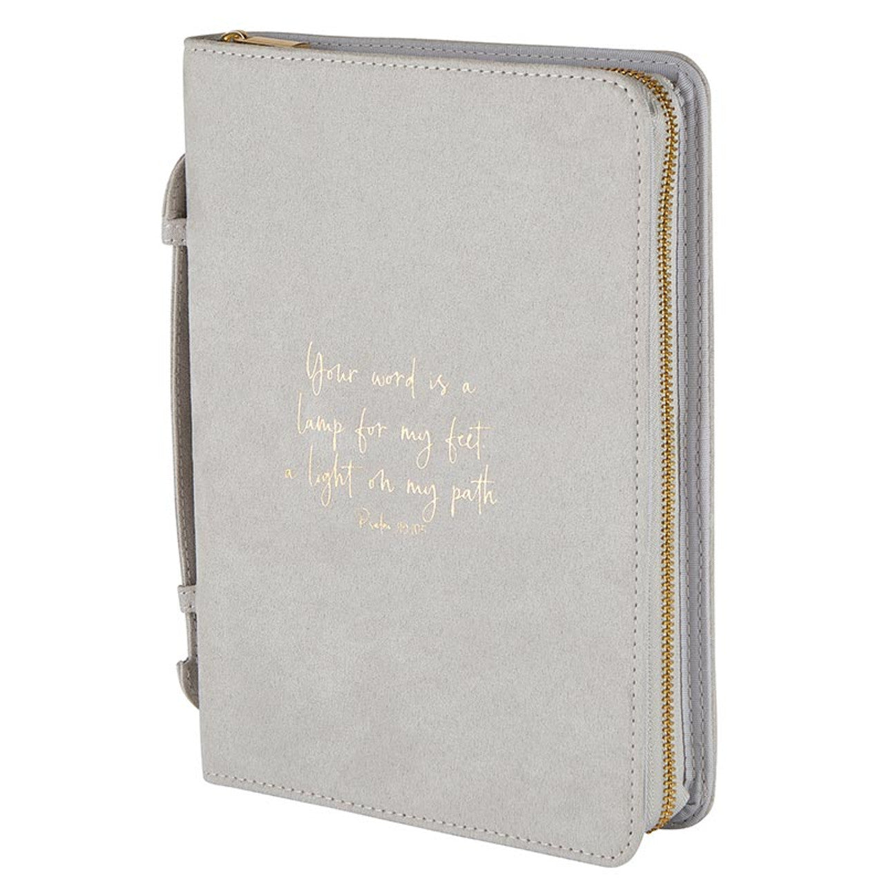 Gift set of two Psalm 119:105 Simply Faith Bible Covers