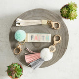 Joshua 1:9 Simply Faith Keychain Gift set of two