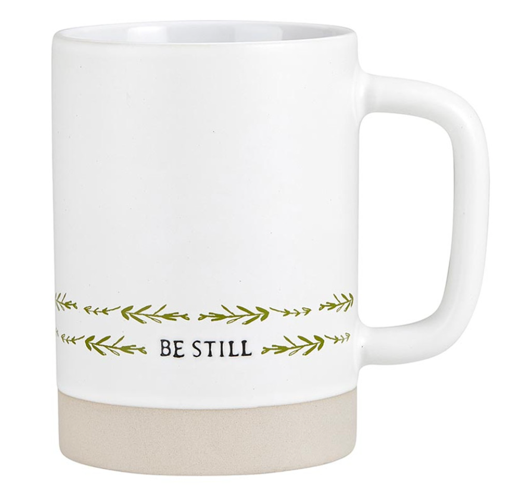 Be still mug gift set of 4