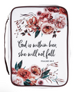 Vibrant floral bible cover gift set- Angelic