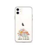 Christian Grow in Grace Clear Case for iPhone®- Angelic