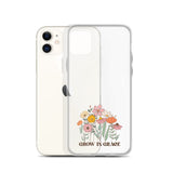 Christian Grow in Grace Clear Case for iPhone®- Angelic