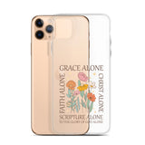 christian Grace Alone Clear Case for iPhone®-Angelic