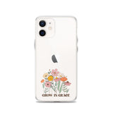 Christian Grow in Grace Clear Case for iPhone®- Angelic