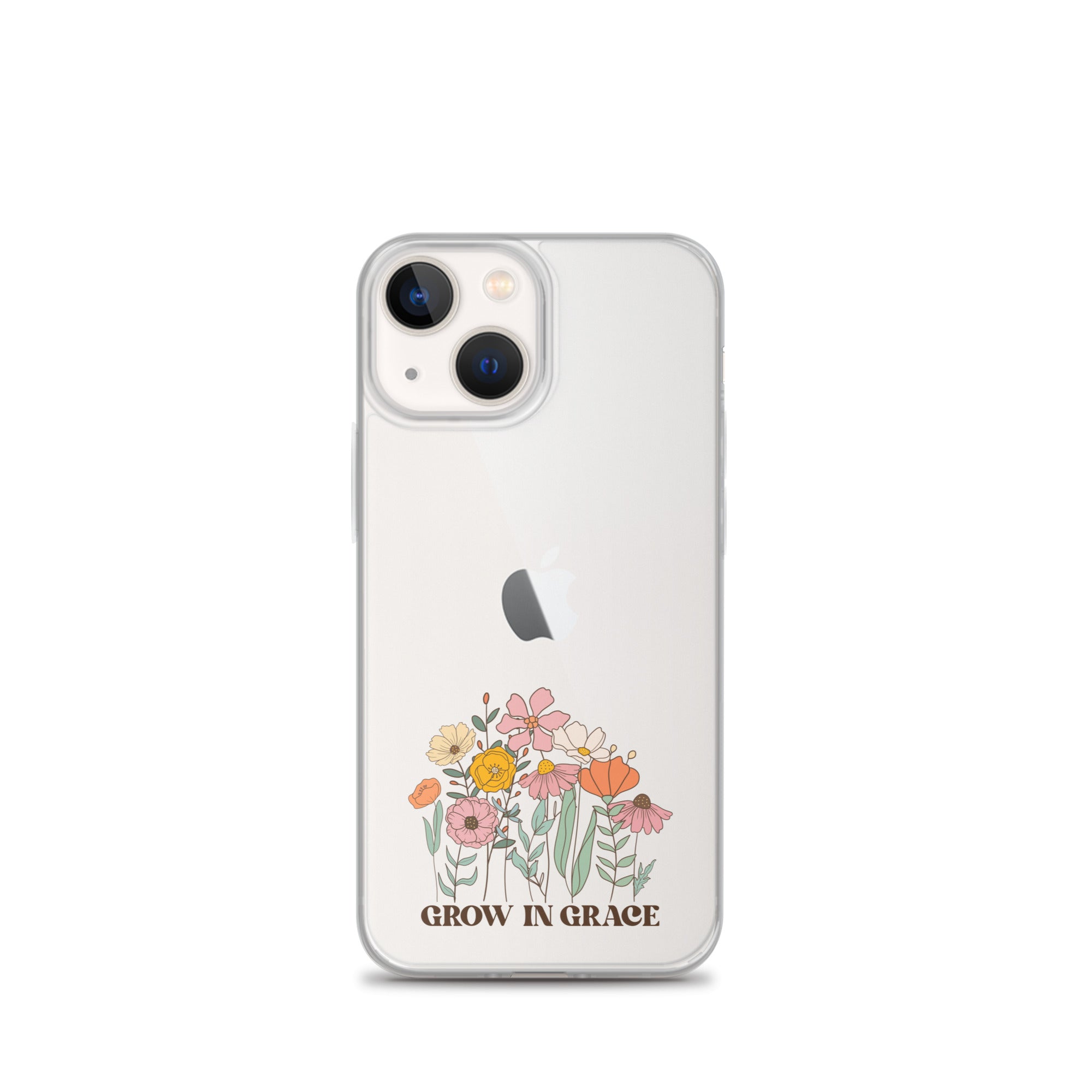 Christian Grow in Grace Clear Case for iPhone®- Angelic