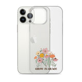 Christian Grow in Grace Clear Case for iPhone®- Angelic