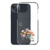 Christian Grow in Grace Clear Case  with flowers for iPhone®- Angelic