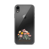 Christian Grow in Grace Clear Case  with flowers for iPhone®- Angelic