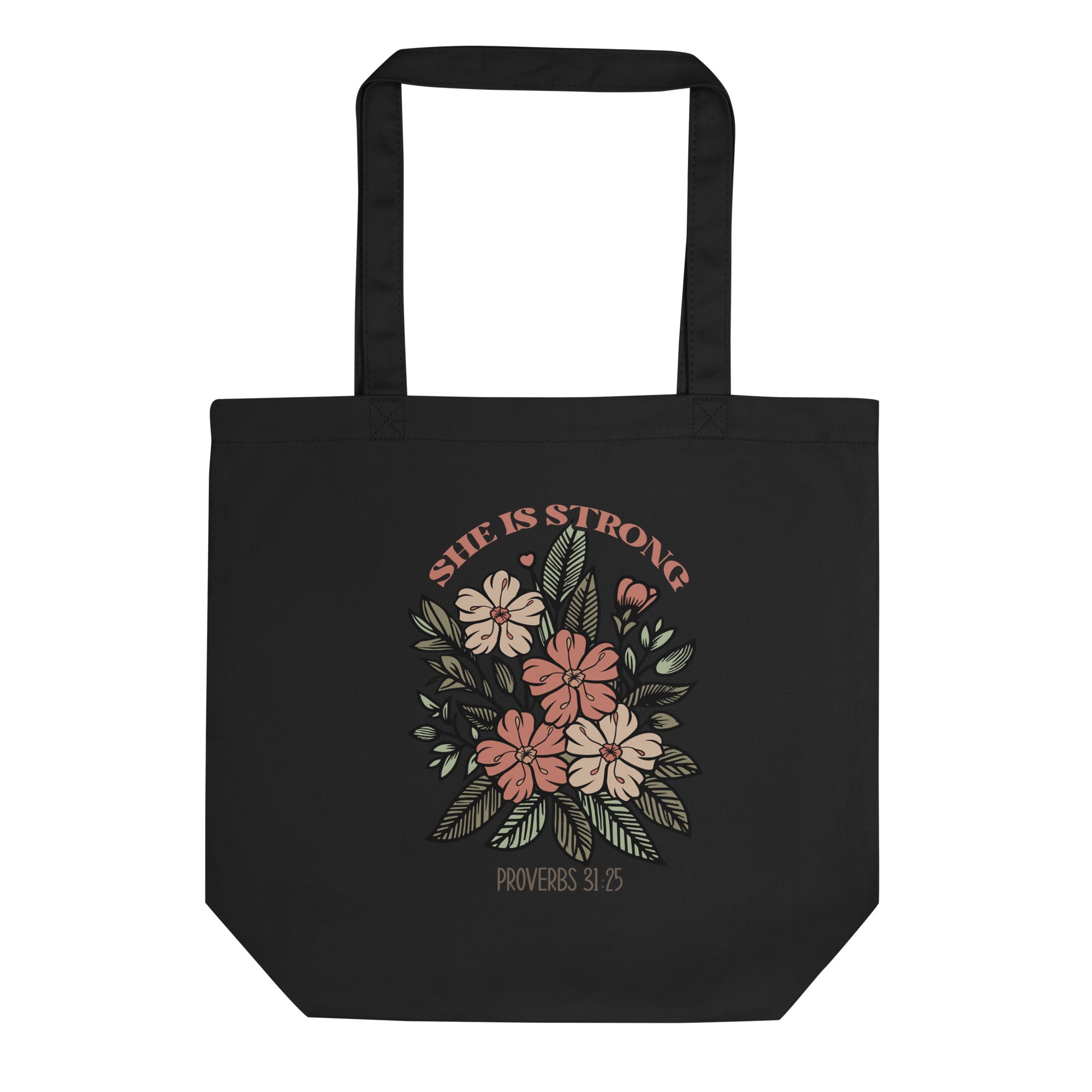 She is Strong Eco Tote Bag