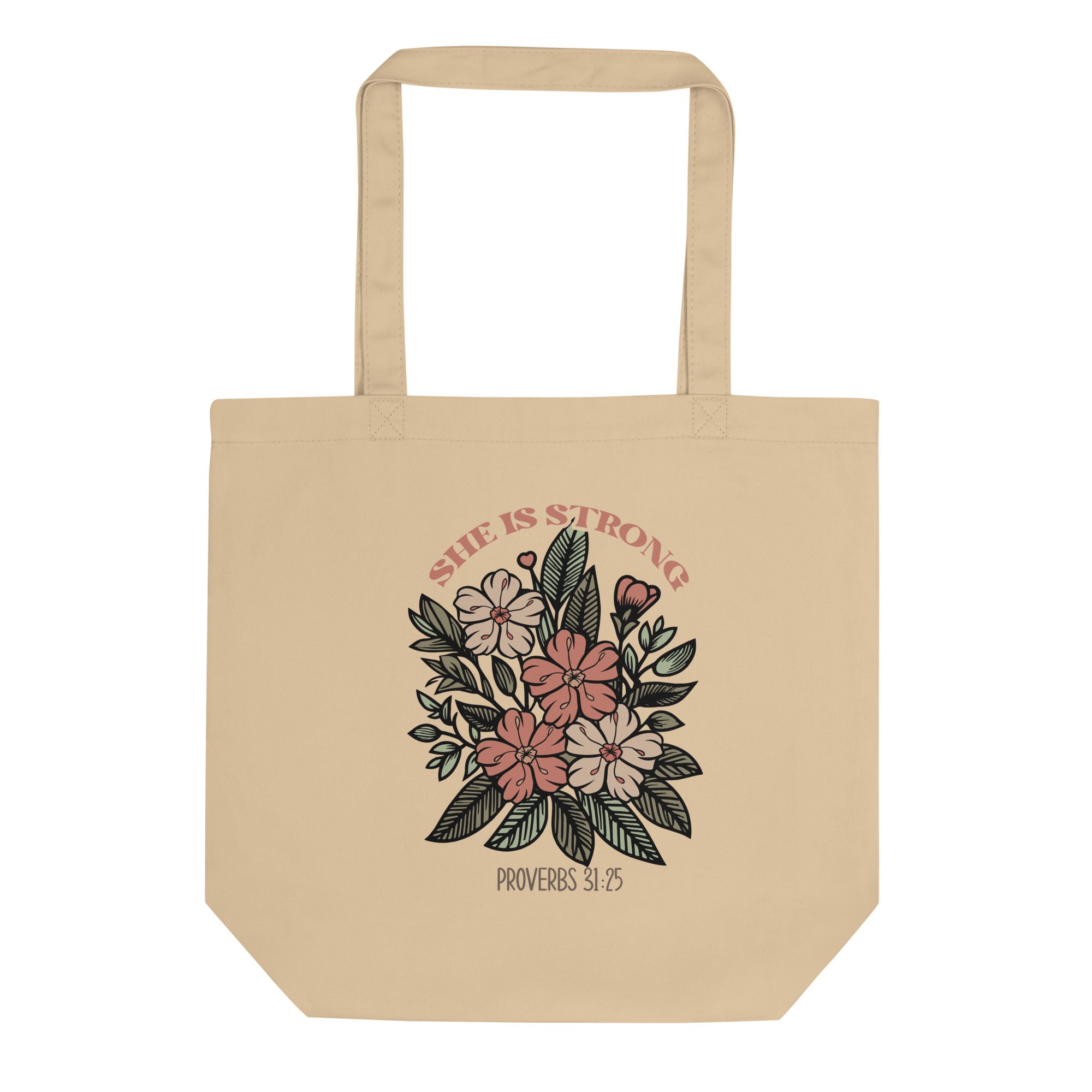 She is Strong Eco Tote Bag