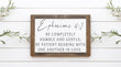 christian Ephesians 4:2 Wood farmhouse Sign-Angelic