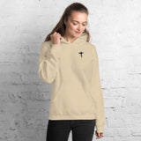 christian faith Floral Cross Unisex Hoodie-Angelic