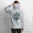 christian faith Floral Cross Unisex Hoodie-Angelic