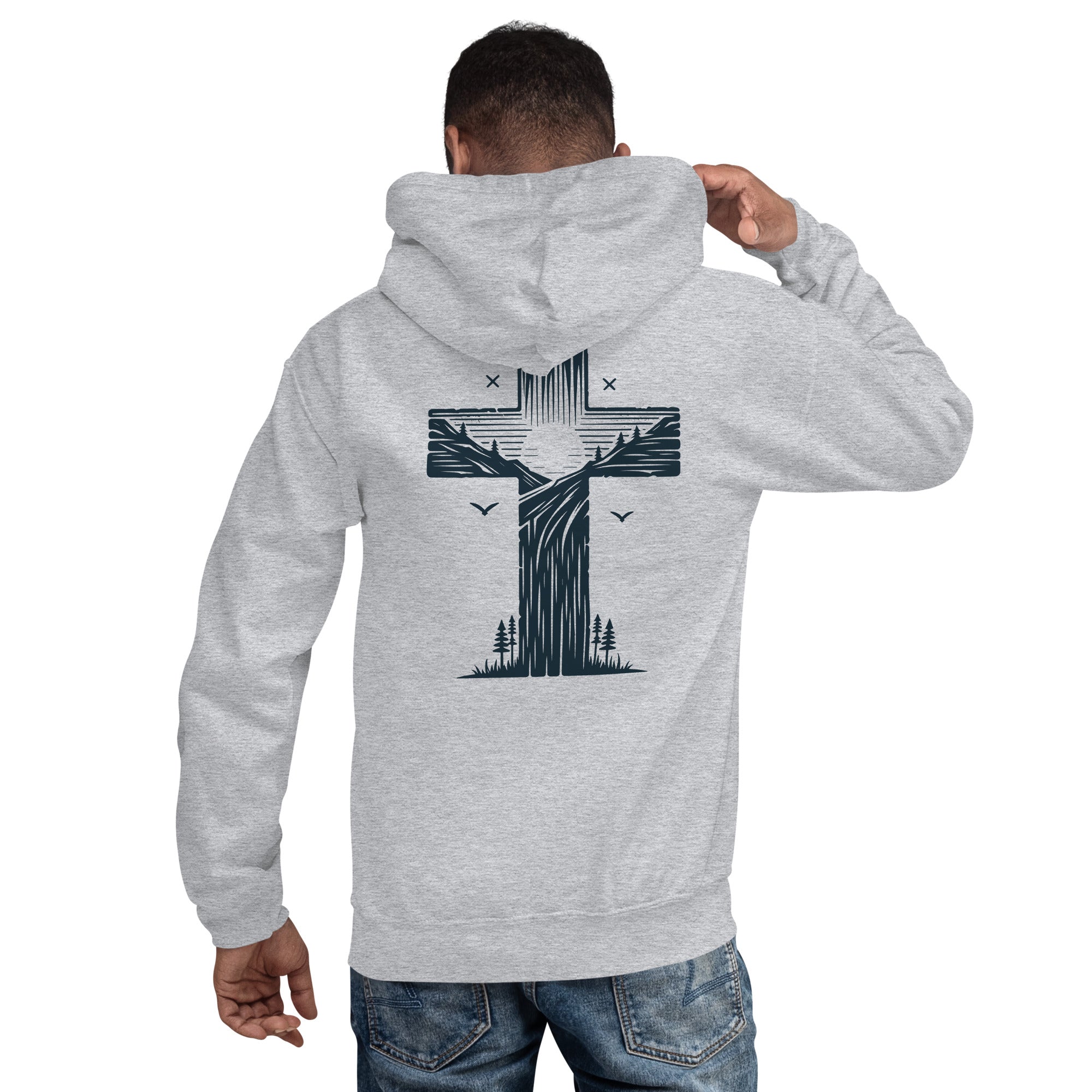 Large Cross Unisex Hoodie