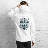 christian faith Floral Cross Unisex Hoodie-Angelic